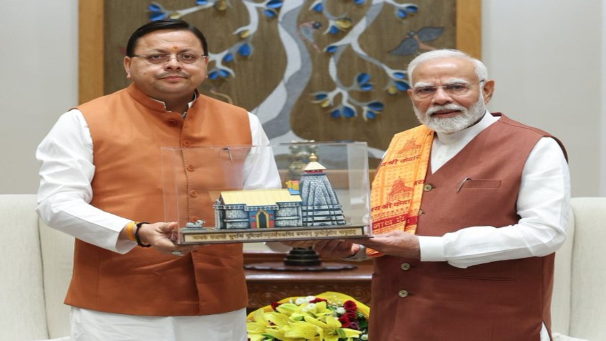 CM Dhami met PM Modi in Delhi, discussed many…