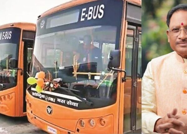 E-buses will run in these four cities of Chhattisgarh,…