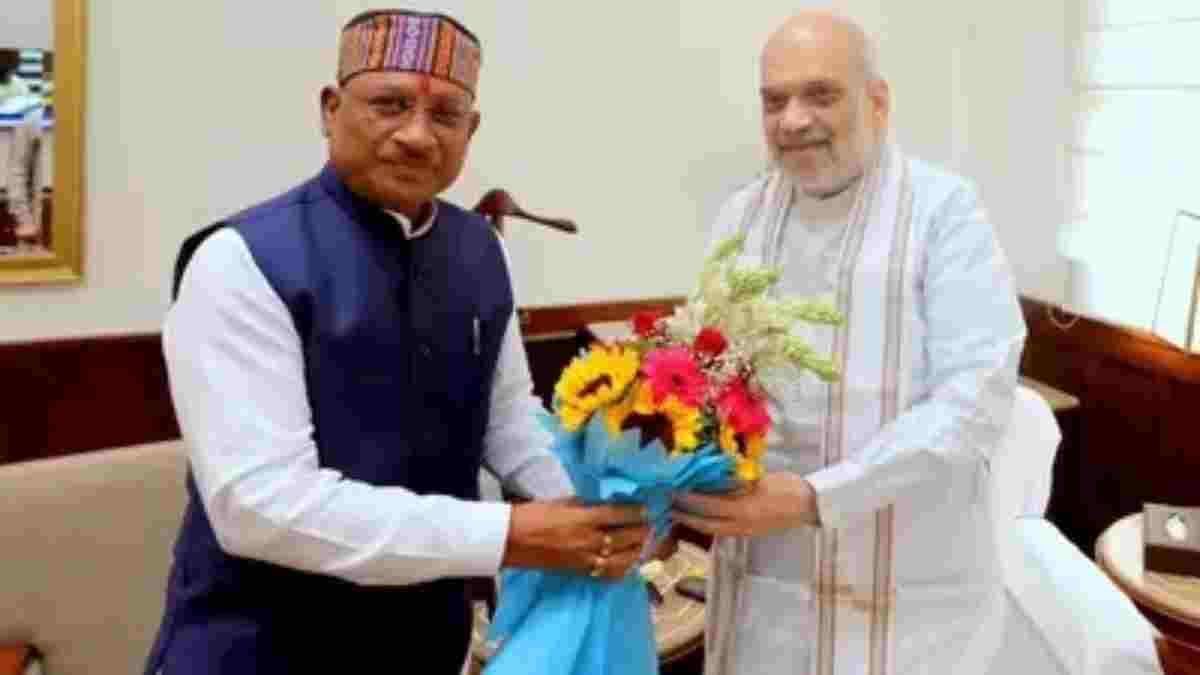 CM met Union Home Minister Amit Shah:…