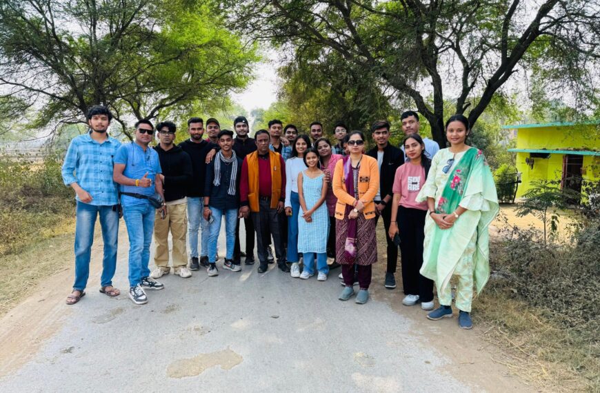 Pragati College  Journalism students visit Jatmai&hellip;