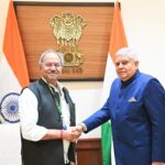 MP Brijmohan Agarwal meets Vice…