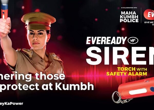 Maha Kumbh Police Equipped with Eveready Siren Torches for…