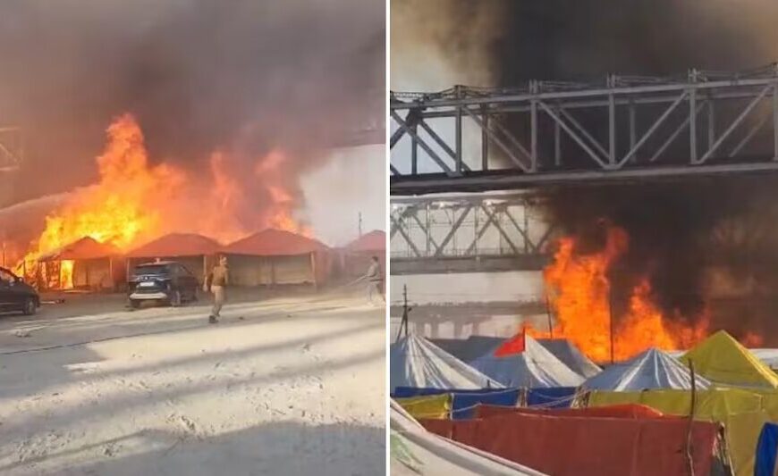 Prayagraj: Fire broke out in Maha&hellip;
