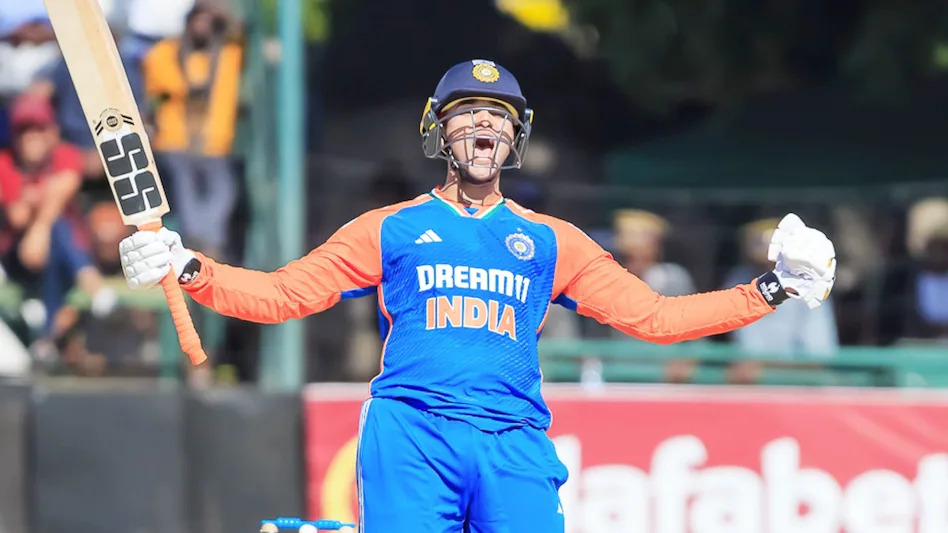 indian opener A...hek sharma.-Photo- BCCI