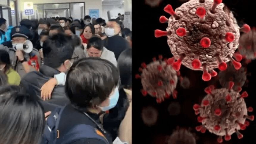 HMPV virus in China: New virus spreads panic in China, you will be scared after watching the video of the hospital…