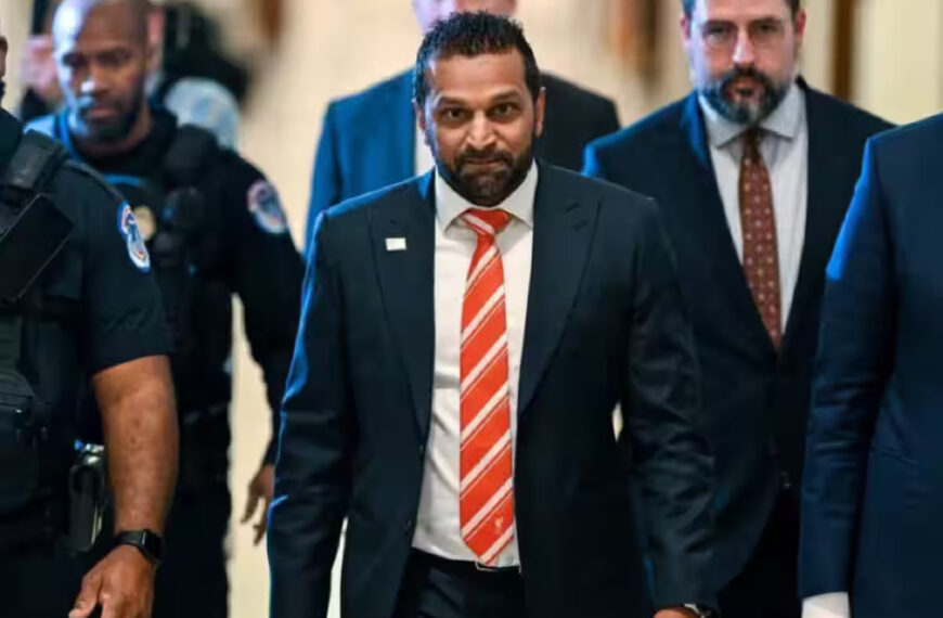 Kash Patel will take charge of&hellip;