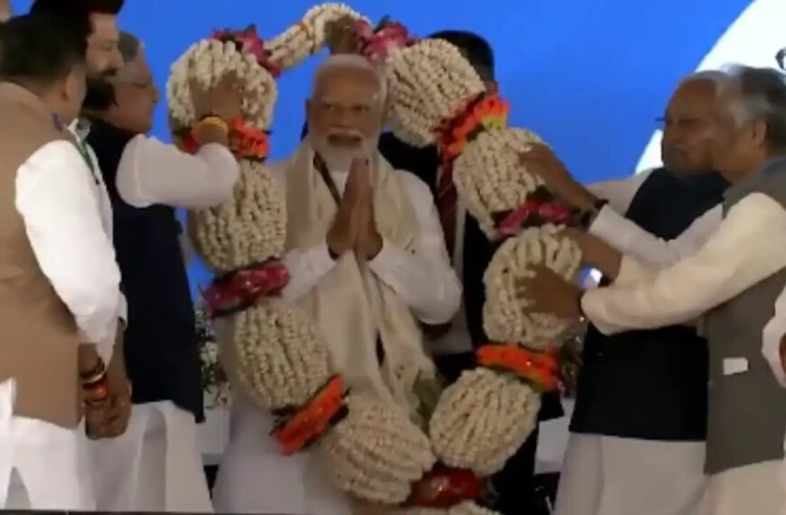 Watch: Bihar’s Bhagalpur Welcomes PM Modi&hellip;