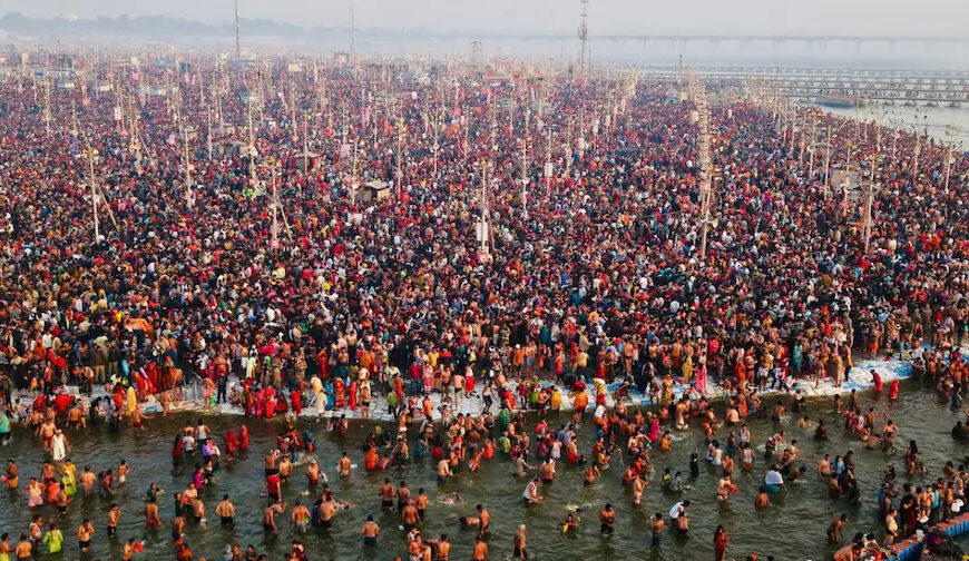 Maha Kumbh Maghi Purnima Snan LIVE:&hellip;