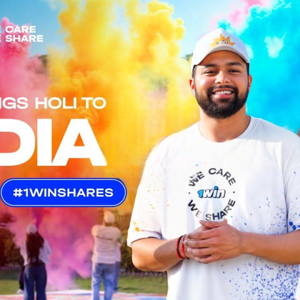 1win Brings Colors to India with a Holi Celebration