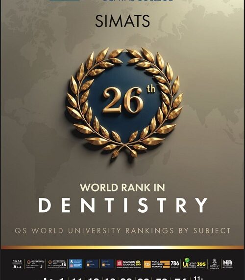 SIMATS Saveetha Joins India’s Elite in&hellip;