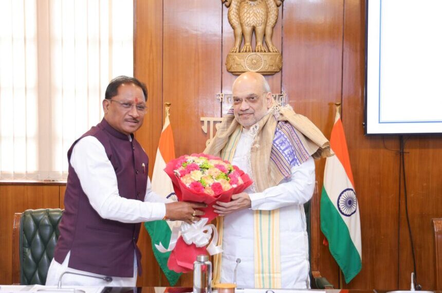 Union Home Minister Amit Shah held&hellip;