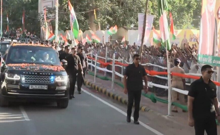 Huge crowd gathered in PM Modi’s&hellip;