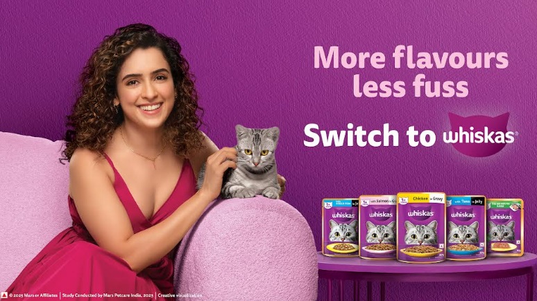 WHISKAS Brand Teams Up with Sanya Malhotra to Spotlight…