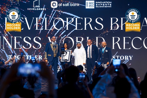 AYS Developers breaks a Guinness World Record for the…