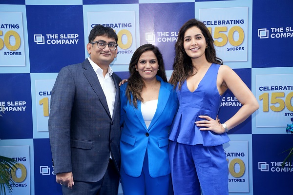 The Sleep Company Celebrates a New Milestone as it Reveals its 150th Store Launch Cementing its Position as India’s Fastest Growing Comfort-Tech Brand