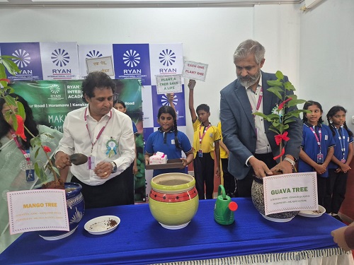 Ryan International Academy and Rotary Club Plant 1,200 Saplings…