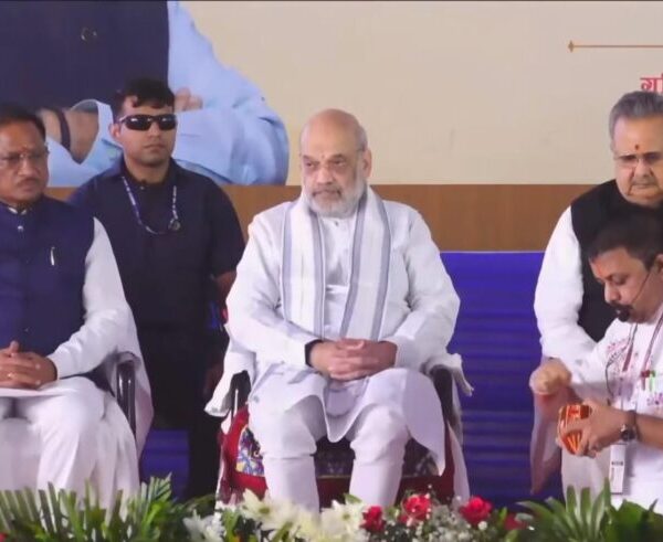 Union Home Minister Amit Shah reached Raipur on a…