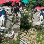 Emergency landing of helicopter on&hellip;