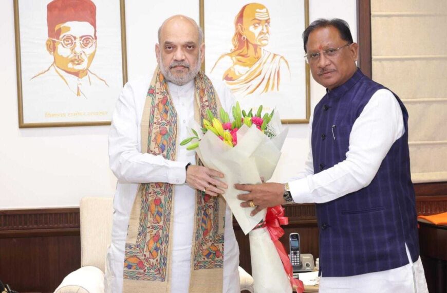 Chhattisgarh Chief Minister Vishnudev Sai met&hellip;