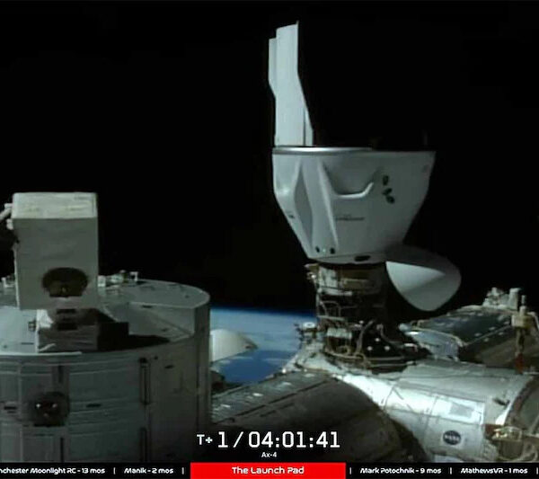 Shubhanshu’s spacecraft reached the International Space Station.. It will…