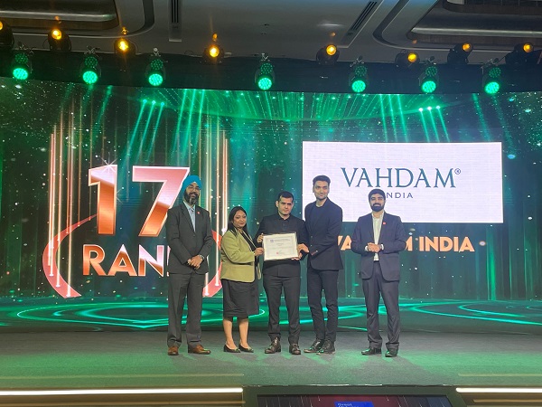 VAHDAM India Ranks 17 on India’s Great Mid-size Workplaces…