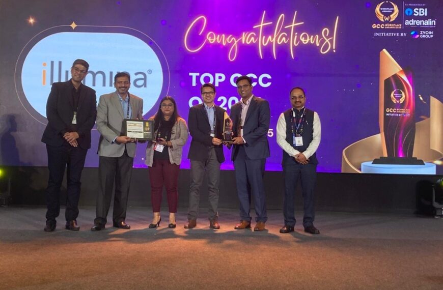 Illumina India Wins the Top GCC…