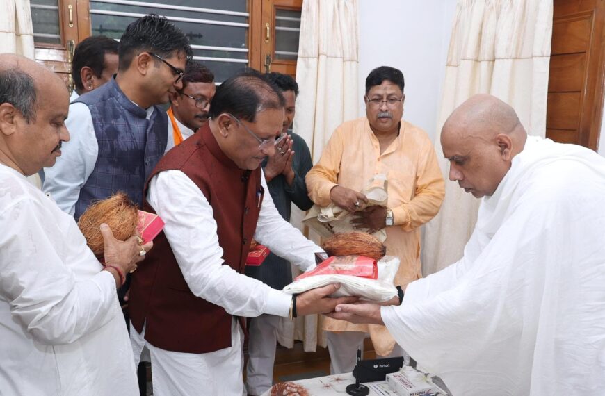 Chief Minister Vishnu Deo Sai visits…