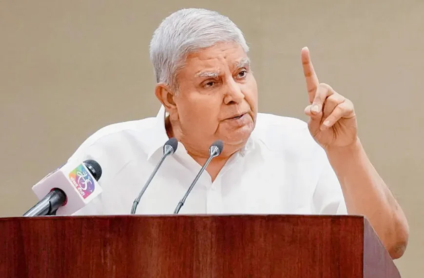 What Jagdeep Dhankhar’s silence means for…