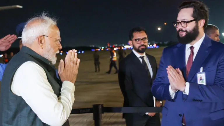 PM Modi Brazil Visit: PM Modi reached Brazil for BRICS summit, people are very excited