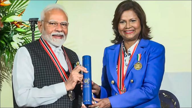 PM Modi receives Trinidad-Tobago’s highest civilian honor