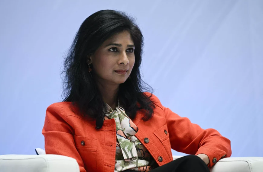 Gita Gopinath Leaving IMF at End-August…