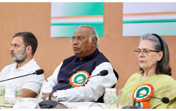 Congress: Discussion in Congress Parliamentary Party meeting, strategy to…