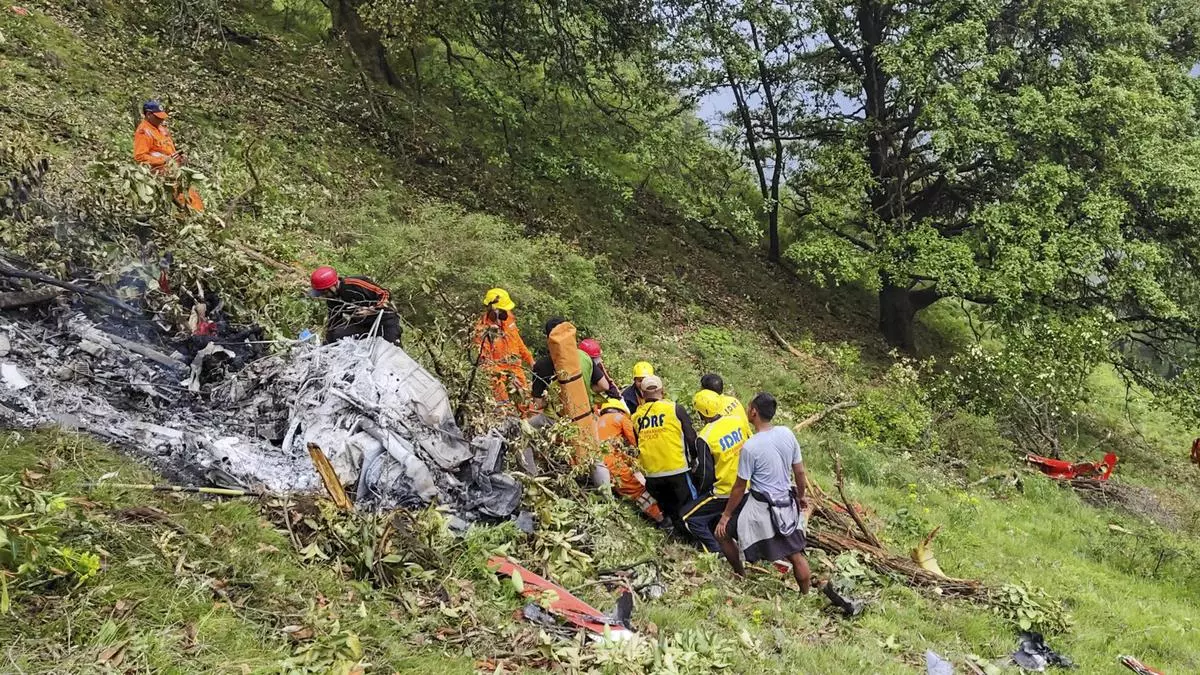 Uttarakhand Chopper Crash Caused by Rotor Hitting Overhead Cable:…