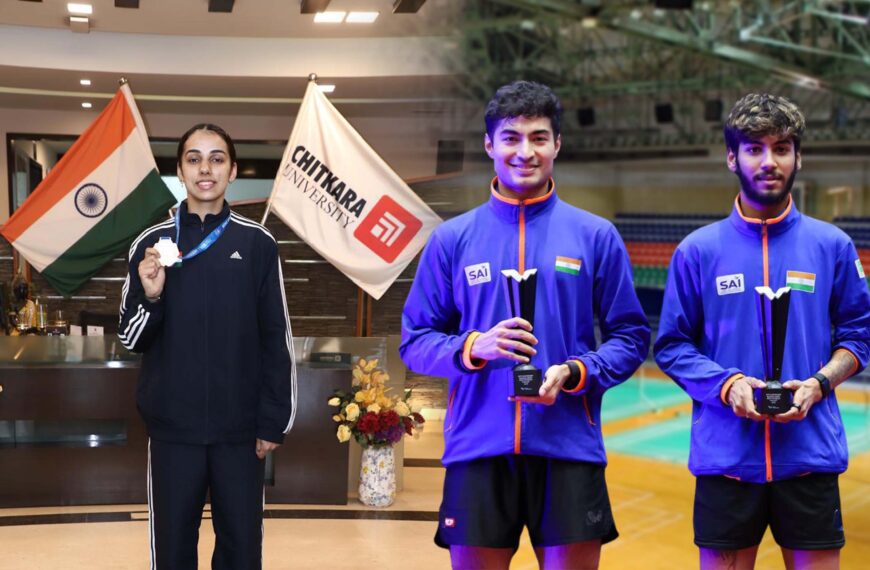 Global Podium Finish: Chitkara University Celebrates International Medals in Sports