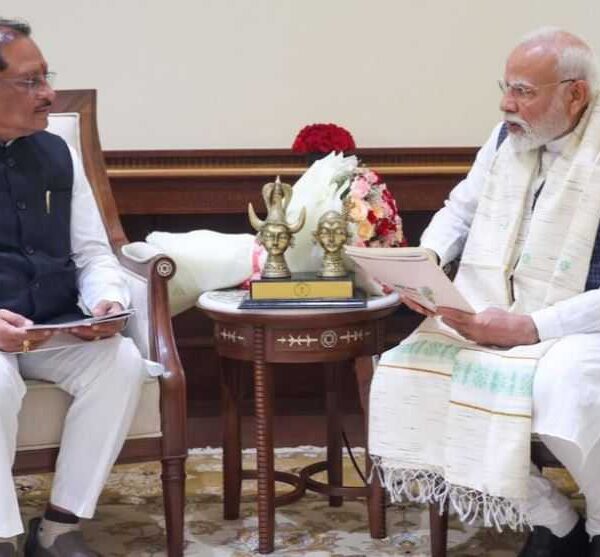 CM Vishnu Deo Sai meets PM Modi, invites him…