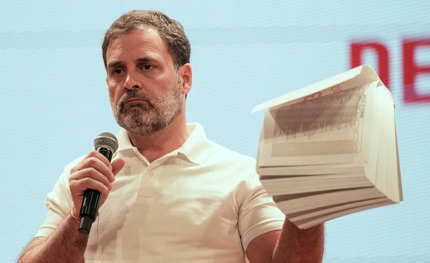 Rahul’s poll fraud allegation a calculated deceit, Cong’s larger conspiracy against democracy: BJP