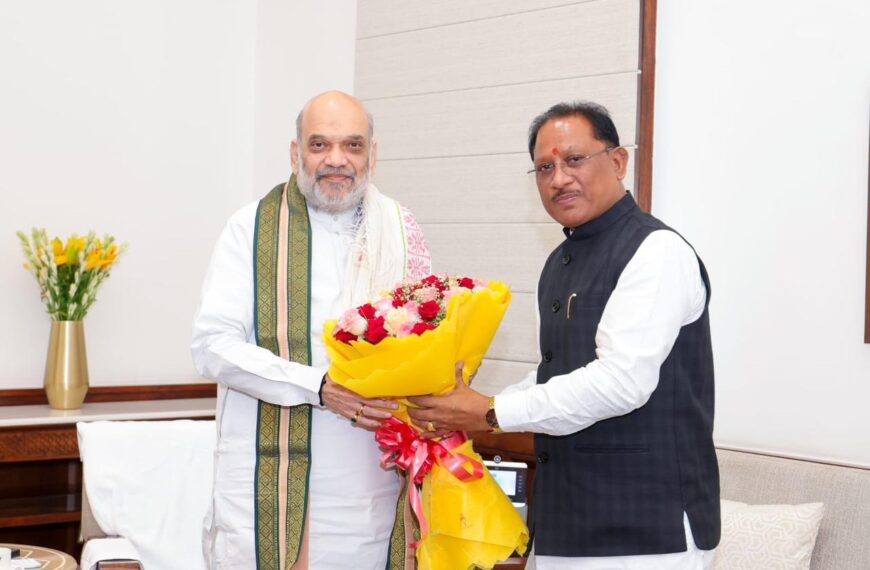CM Vishnu Deo Sai meets Union&hellip;