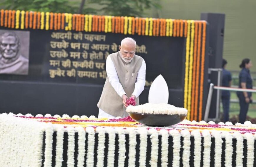 Vajpayee continues to inspire everyone in building developed, self-reliant India: PM Modi