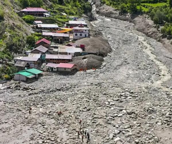 Army camp, helipad, road… everything submerged, after the devastation of Dharali, the lake in Harshil became a new disaster