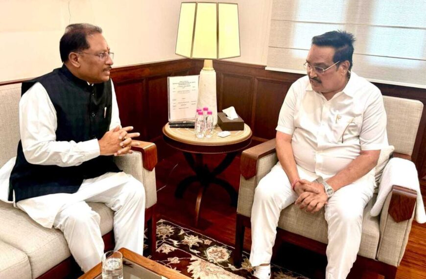 CM Vishnu Deo Sai meets Union&hellip;