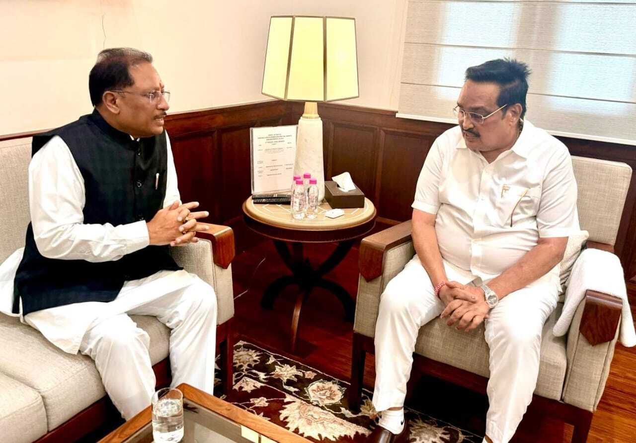 CM Vishnu Deo Sai meets Union Jal Shakti Minister…