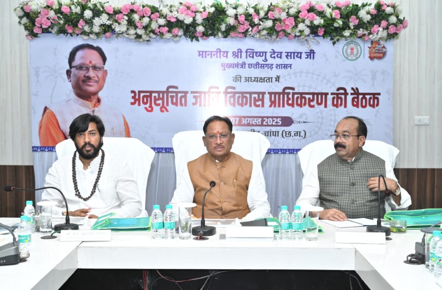 Collectors needs to get the qualitative works done from Scheduled Caste Development Authority seriously and complete with in the stipulated time: CM Sai