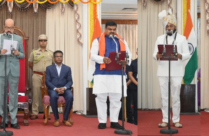 Chhattisgarh Cabinet expanded; three new faces…