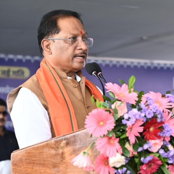 Chhattisgarh CM Sai flags off Raipur-Jabalpur express train