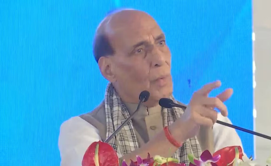 ‘Some people think of themselves as the boss of the world… they don’t like India’s development’, Rajnath’s blunt words amidst tariff war