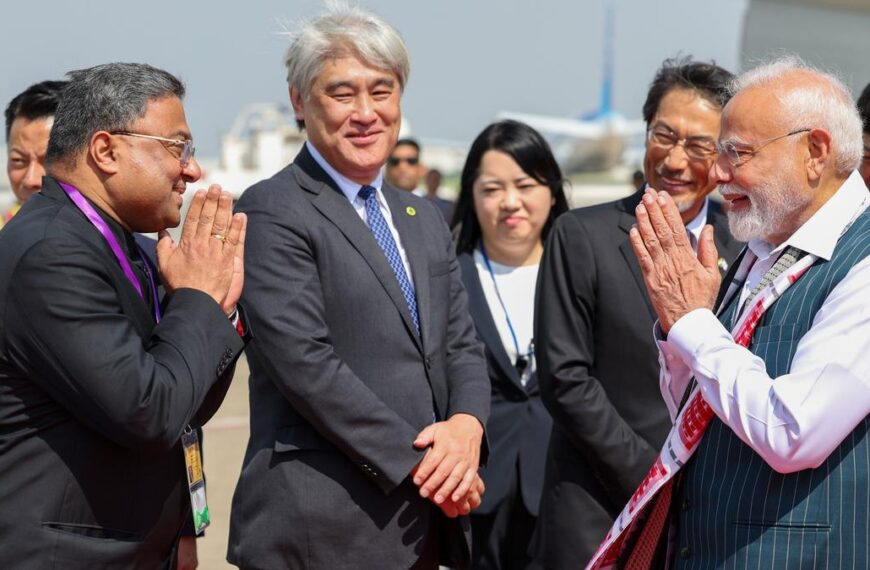 PM Modi arrives in Japan on&hellip;