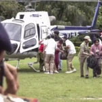 4 Choppers Deployed to Evacuate…