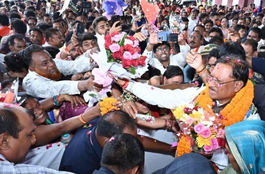 CM Sai Returns from Successful Japan…
