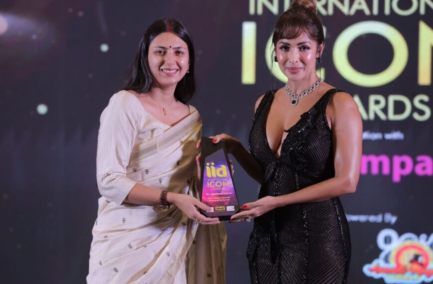 Dr. Upasana Vohra Honoured with International…