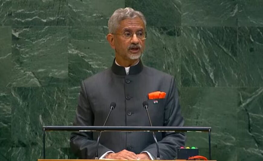“Terrorism is glorified there,” Jaishankar slammed&hellip;